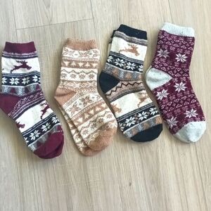 Women's boot sock bundle
